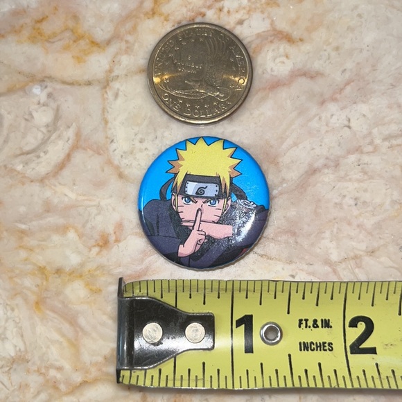 Naruto Uzumaki Shippuden Anime Comic Lapel Pin - Picture 1 of 5